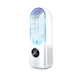 Torenventilator zonder wieken met LED-display