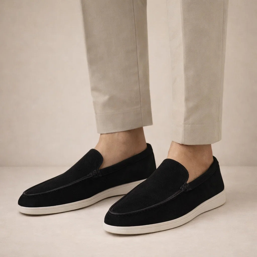 Casual loafers heren, instapmodel met lage schacht
