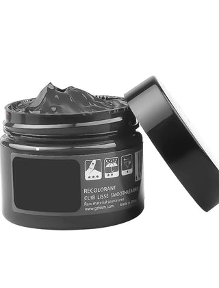Lederreparatie set met balsem en kleuren voor autostoelen