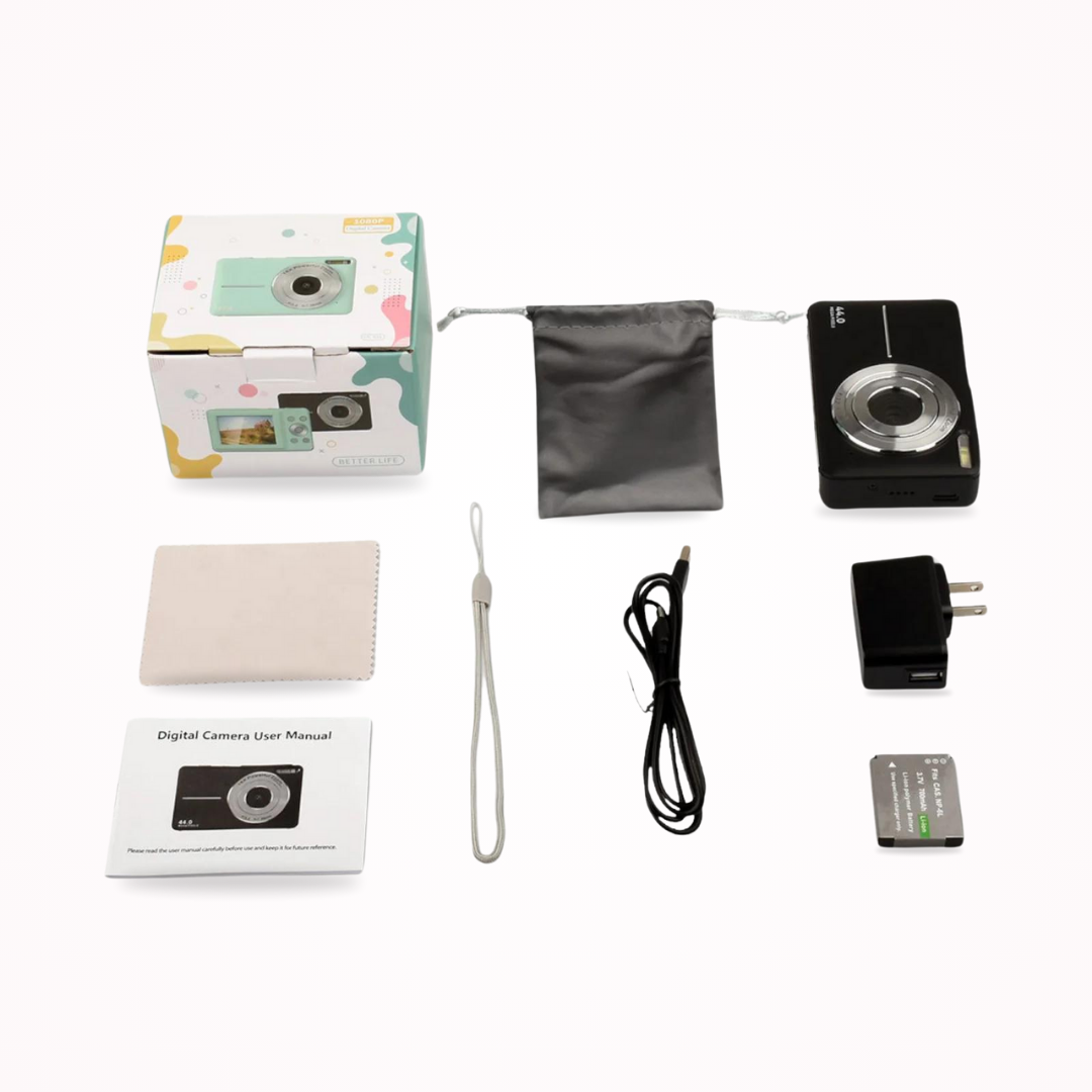 Digitale camera in vintage stijl