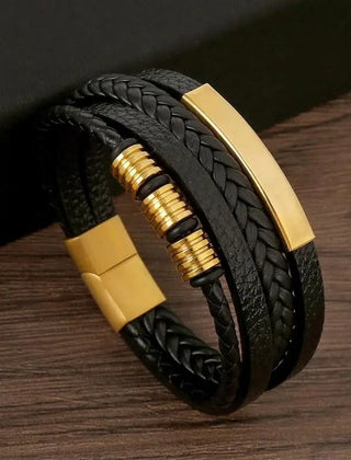 Armband heren om de pols