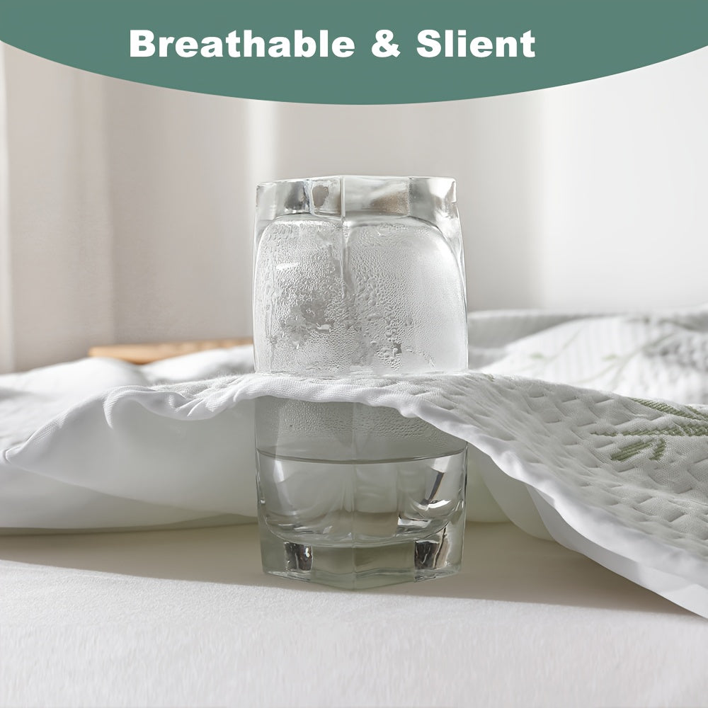 Matrasbeschermer Bamboe Ademend Koelend Diverse Matrassen Slaapcomfort Bedbeschermer Hoeslaken Ventilerend | Seveu