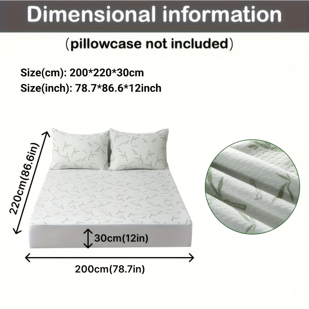 Matrasbeschermer Bamboe Ademend Koelend Diverse Matrassen Slaapcomfort Bedbeschermer Hoeslaken Ventilerend | Seveu