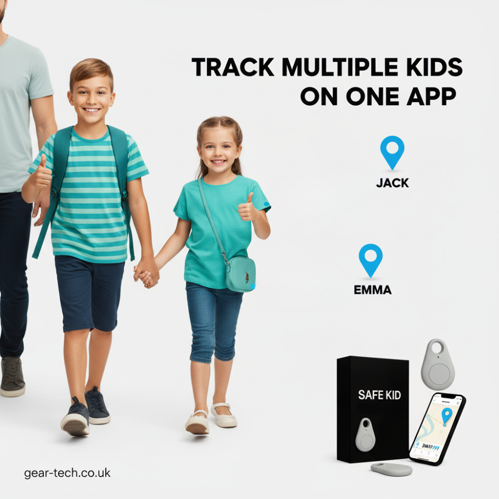Compacte GPS-tracker voor kinderen