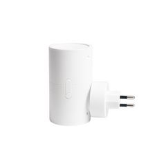 LED-wandlamp in een stopcontact met warm licht