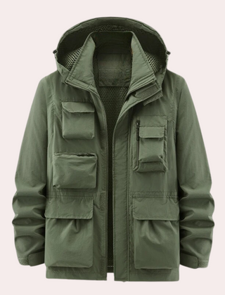 Gewatteerde winterjas parka heren