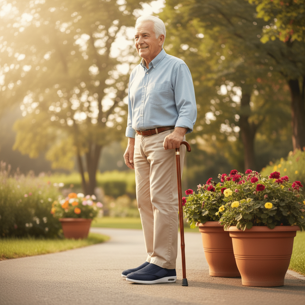 SWELLCOMFORT – Diabetic shoes with memory foam and a zero-drop design