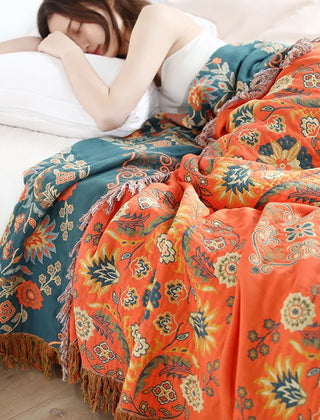 Luxe Plaid Deken – Zacht Woondeken met Tijdloos Design voor Bank en Bed | Seveu