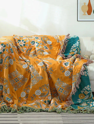 Luxe Plaid Deken – Zacht Woondeken met Tijdloos Design voor Bank en Bed | Seveu
