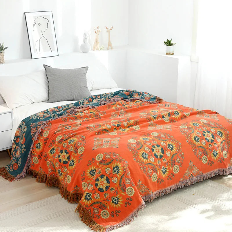 Luxe Plaid Deken – Zacht Woondeken met Tijdloos Design voor Bank en Bed | Seveu