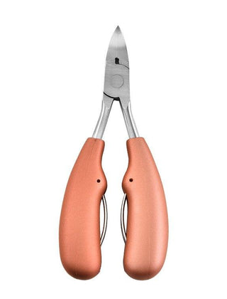 Teennagelschaar met gebogen mesjes en antislip greep