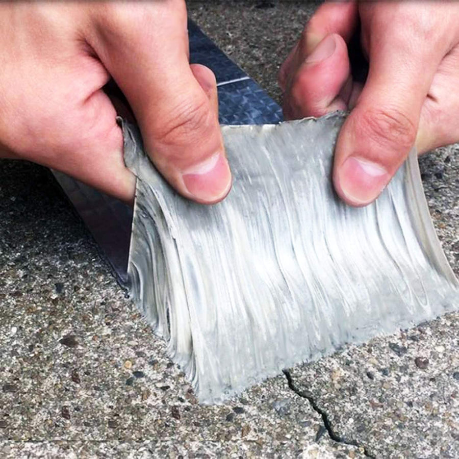 Rol zwarte waterdichte reparatietape