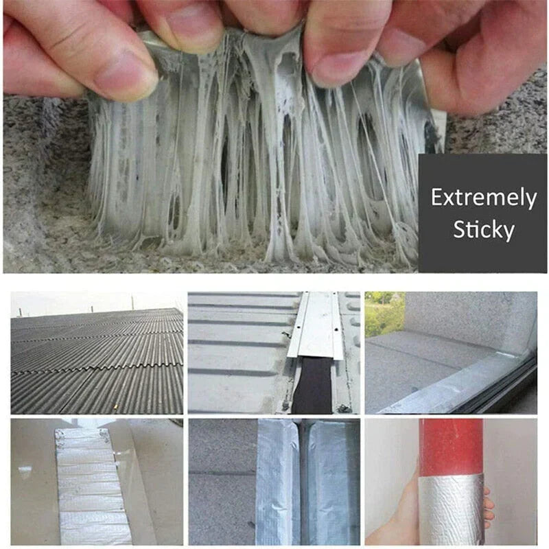 Rol zwarte waterdichte reparatietape
