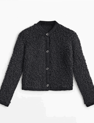 Overshirt voor dames in teddystijl
