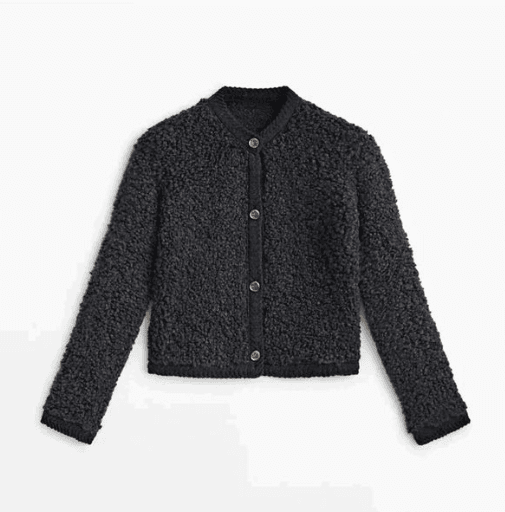 Overshirt voor dames in teddystijl