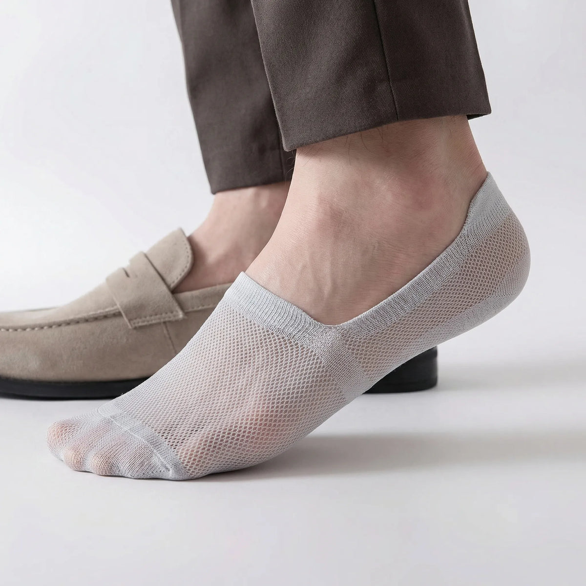 Onzichtbare no-show sokken heren in sneaker