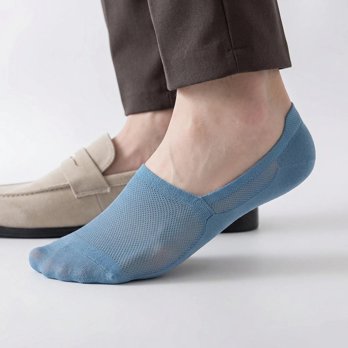 Onzichtbare no-show sokken heren in sneaker