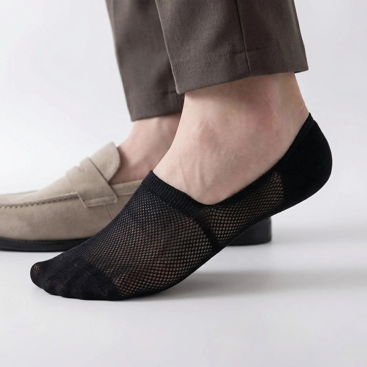 Onzichtbare no-show sokken heren in sneaker