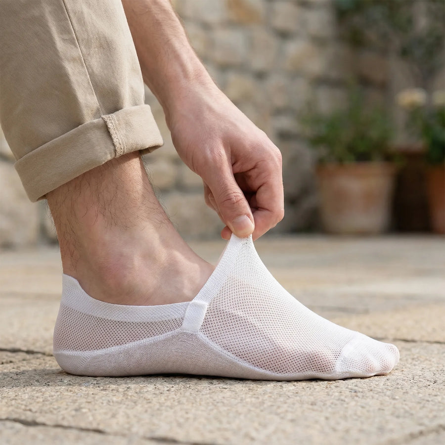 Onzichtbare no-show sokken heren in sneaker