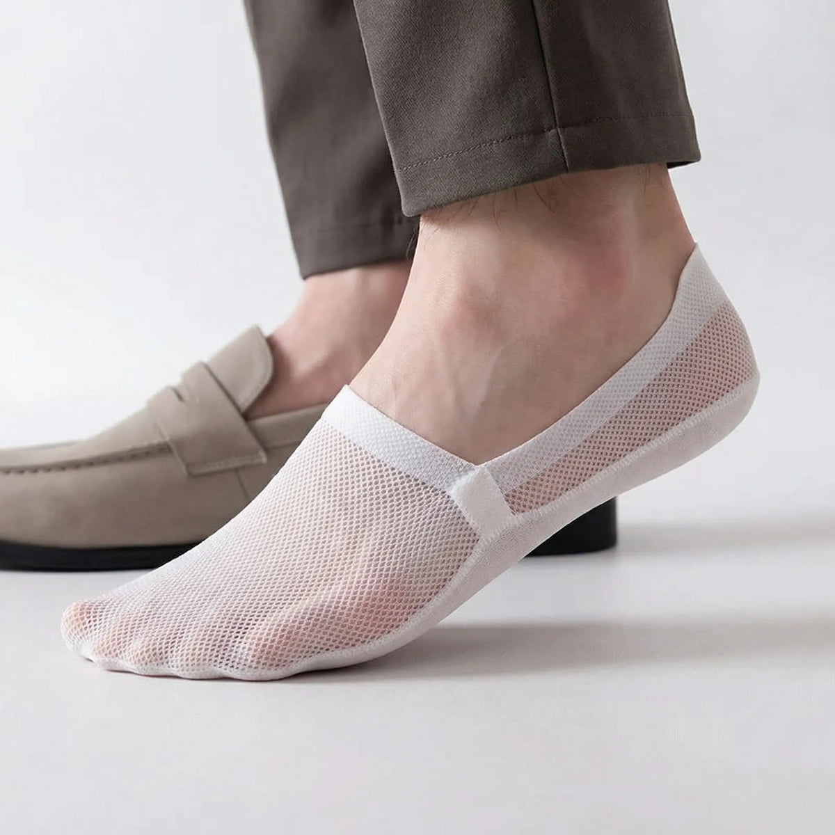 Onzichtbare no-show sokken heren in sneaker