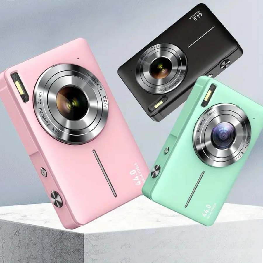 Digitale camera in vintage stijl