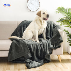 Waterdichte Fluwelen Beschermdeken Velours Katoen Hypoallergeen Bank Bed Plaid Woonkamer Sofa Bescherming | Seveu