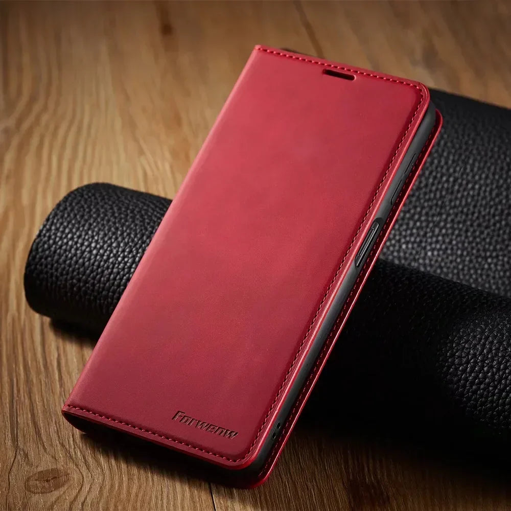 Flip-cover hoesje voor Samsung met kaarthouder