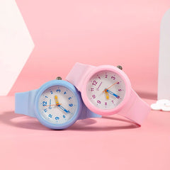 Sportief kinderhorloge met wijzerplaat