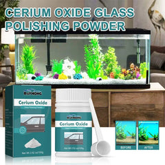 Ceriumoxide polijstpoeder voor glas