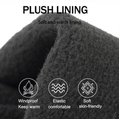 Winterwarme handschoenen Touchscreen Winddicht Koudebestendige fietshandschoenen, hardloop-, wandel-skihandschoenen voor heren, dames