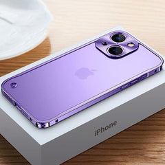 Aluminium bumper hoesje om een iPhone