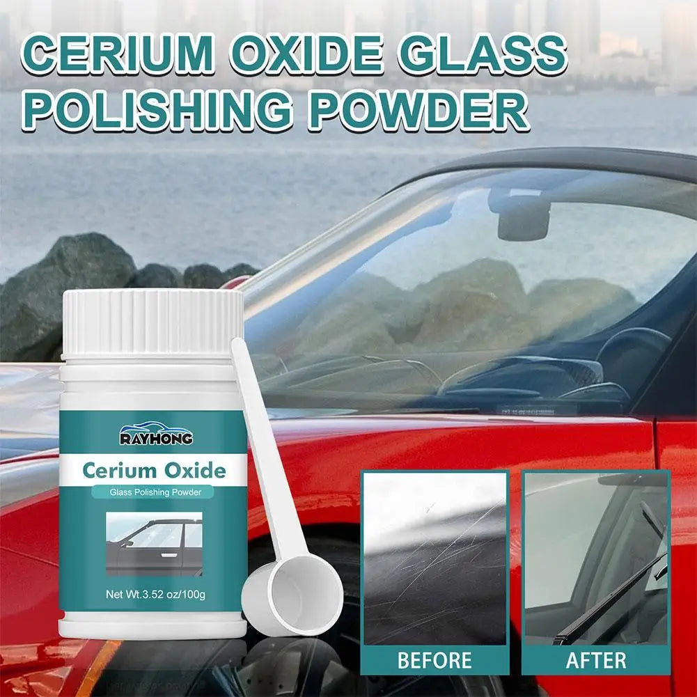 Ceriumoxide polijstpoeder voor glas