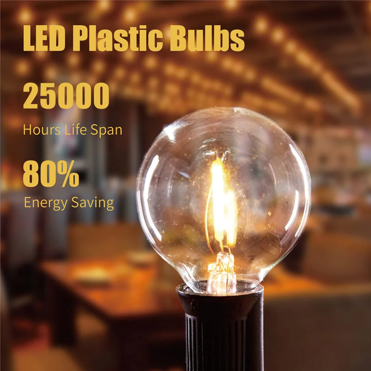 G40 led lamp met E12-fitting