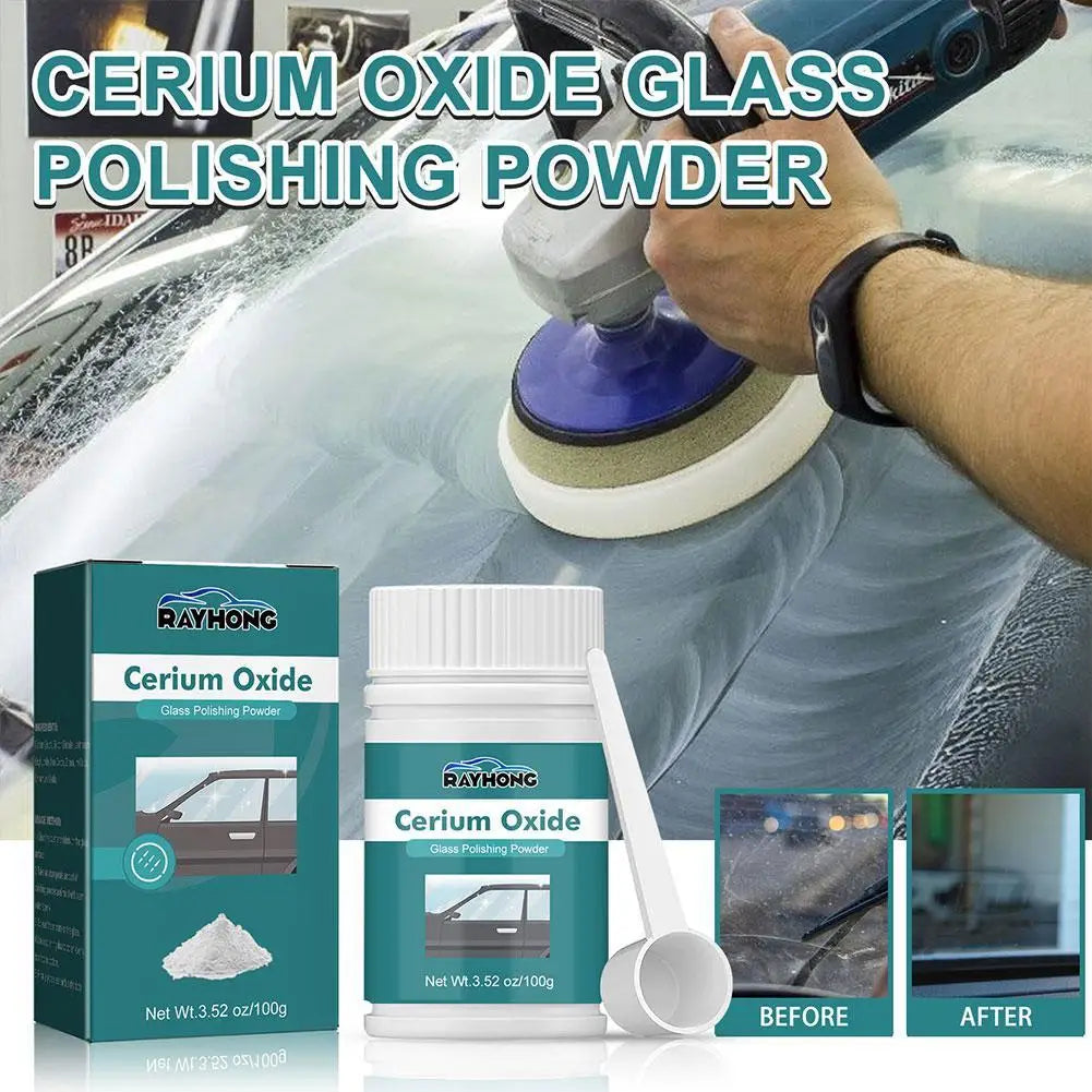 Ceriumoxide polijstpoeder voor glas