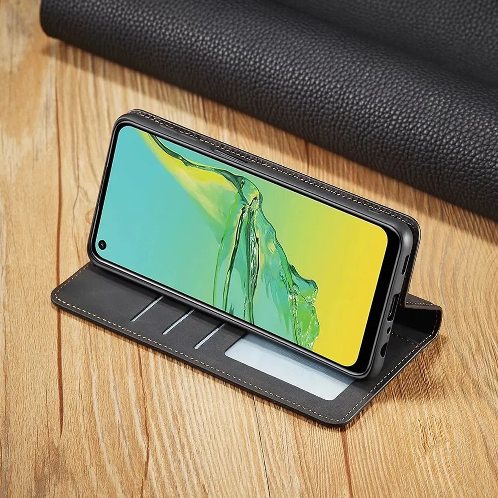Flip-cover hoesje voor Samsung met kaarthouder