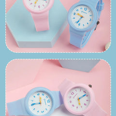 Sportief kinderhorloge met wijzerplaat