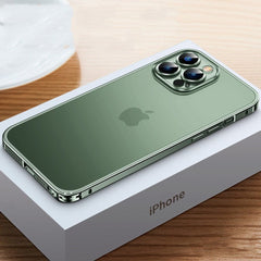 Aluminium bumper hoesje om een iPhone