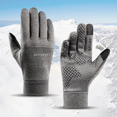 Winterwarme handschoenen Touchscreen Winddicht Koudebestendige fietshandschoenen, hardloop-, wandel-skihandschoenen voor heren, dames