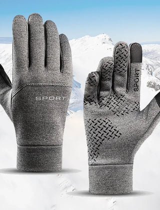Winterwarme handschoenen Touchscreen Winddicht Koudebestendige fietshandschoenen, hardloop-, wandel-skihandschoenen voor heren, dames