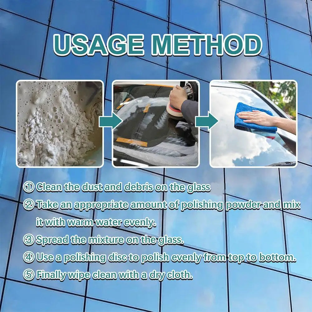 Ceriumoxide polijstpoeder voor glas