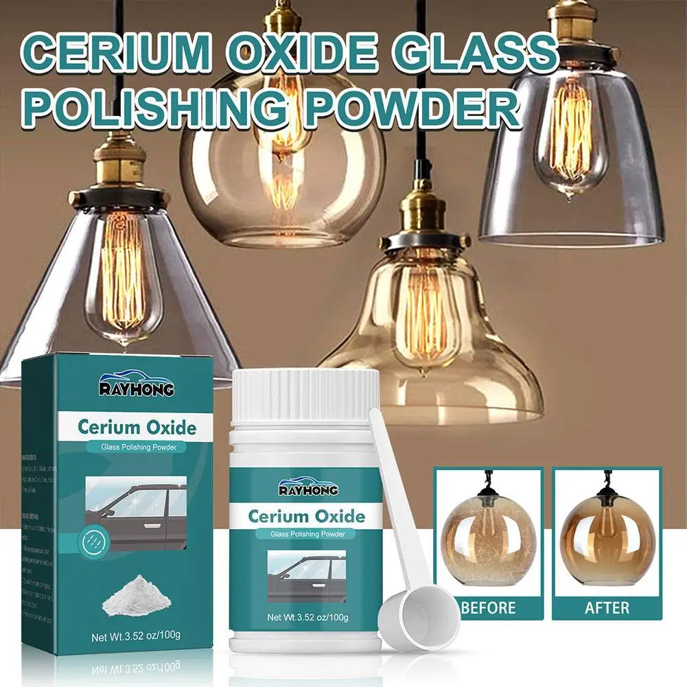 Ceriumoxide polijstpoeder voor glas