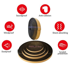 Rol zelfklevende EPDM-afdichtingsstrip