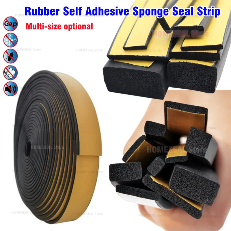Rol zelfklevende EPDM-afdichtingsstrip