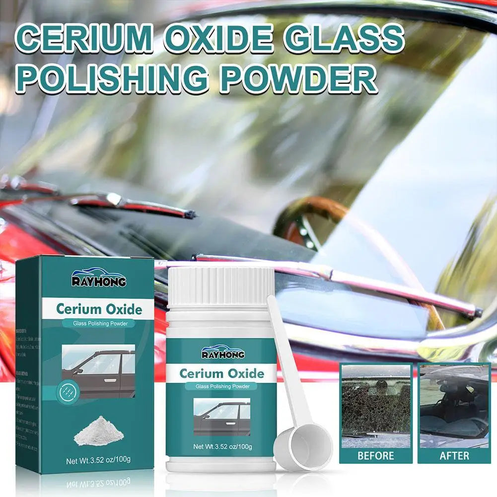 Ceriumoxide polijstpoeder voor glas