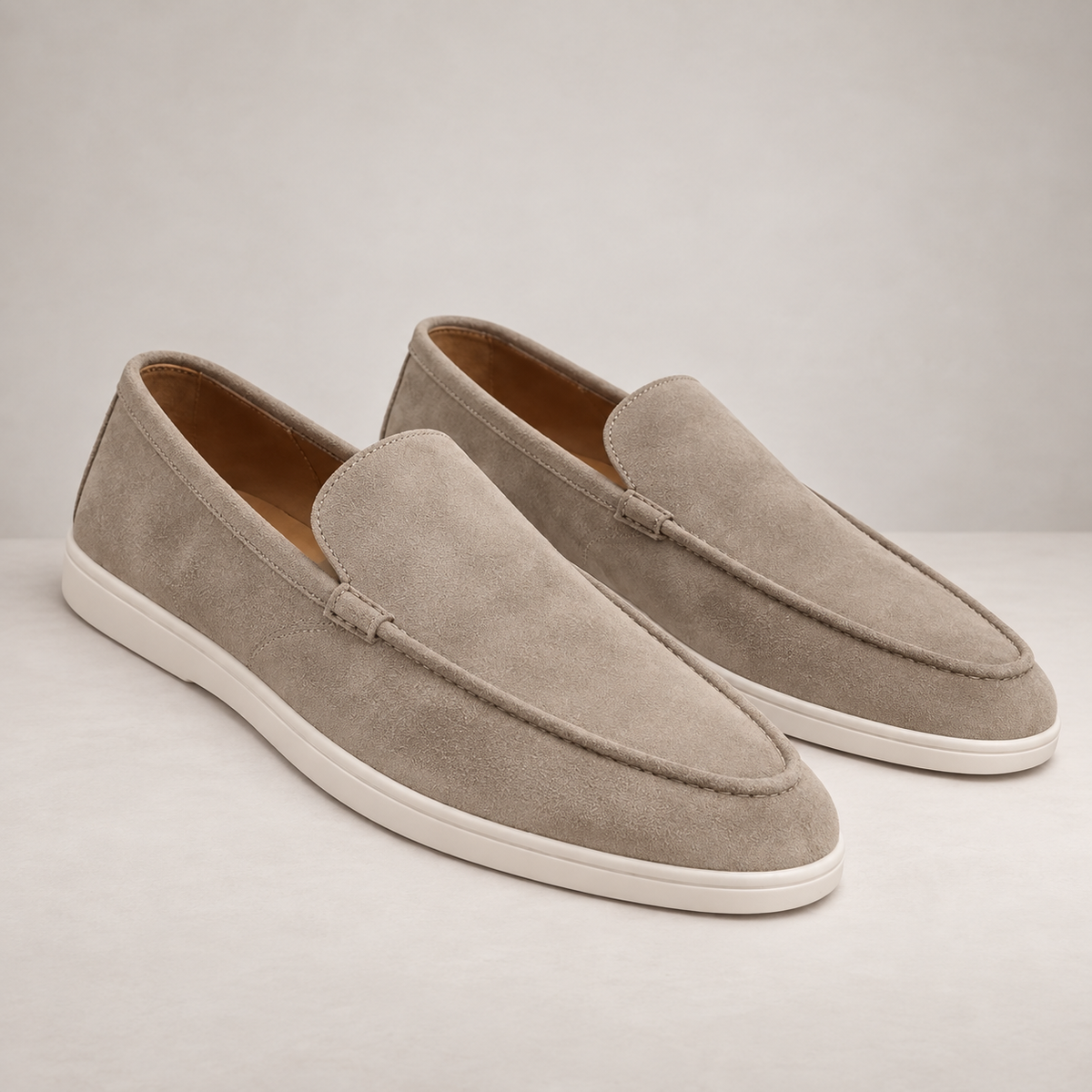 Casual loafers heren, instapmodel met lage schacht