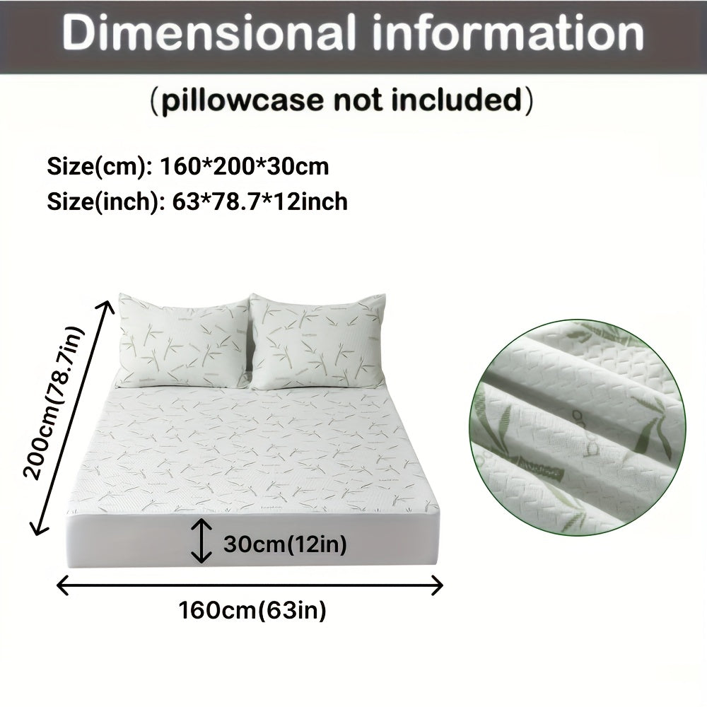 Matrasbeschermer Bamboe Ademend Koelend Diverse Matrassen Slaapcomfort Bedbeschermer Hoeslaken Ventilerend | Seveu