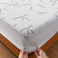 Matrasbeschermer Bamboe Ademend Koelend Diverse Matrassen Slaapcomfort Bedbeschermer Hoeslaken Ventilerend | Seveu