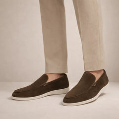 Casual loafers heren, instapmodel met lage schacht