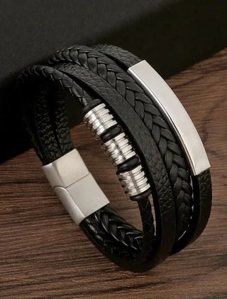 Armband heren om de pols