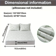 Matrasbeschermer Bamboe Ademend Koelend Diverse Matrassen Slaapcomfort Bedbeschermer Hoeslaken Ventilerend | Seveu